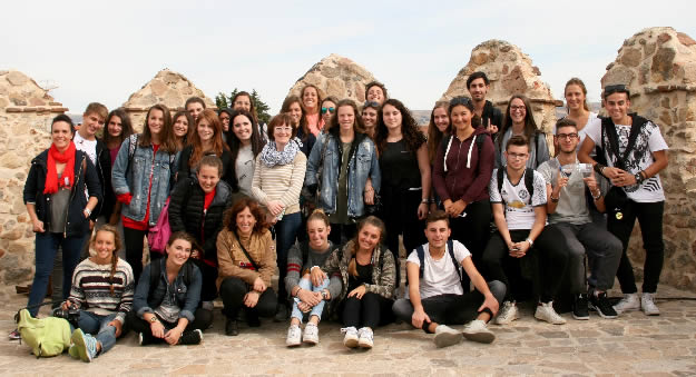 Gli studenti del linguistico in occasione del recente viaggio a Salamanca (Spagna)