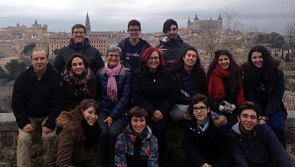 Gli studenti del Greppi durante il recente viaggio a Talavera de la Reina